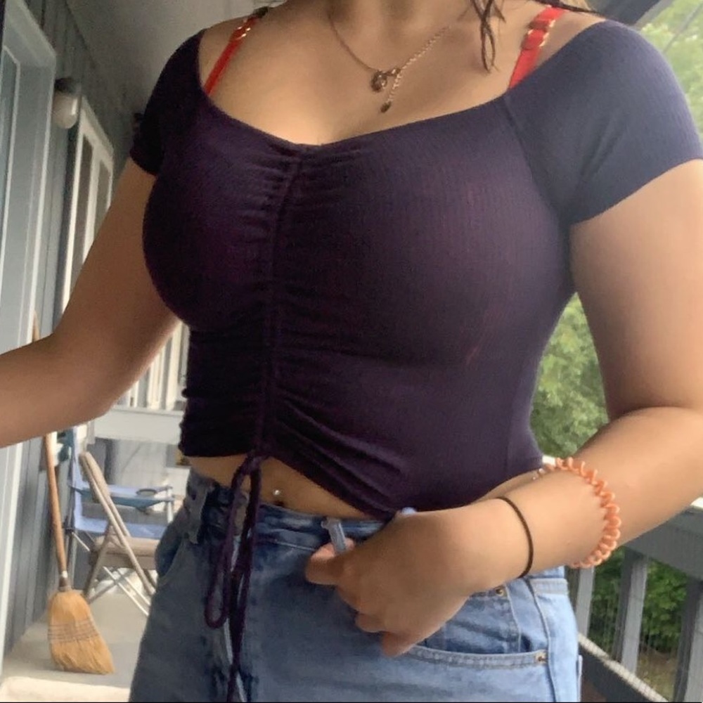 Cropped Off the Shoulder